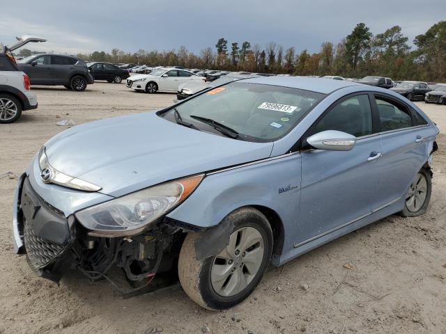 Image 1 of 2015 HYUNDAI SONATA HYBRID 2015 with VIN KMHEC4A49FA121095
