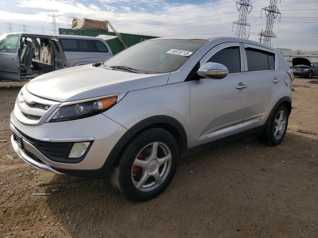 Изображение 1 2012 KIA SPORTAGE BASE 2012 с VIN KNDPB3A21C7268724