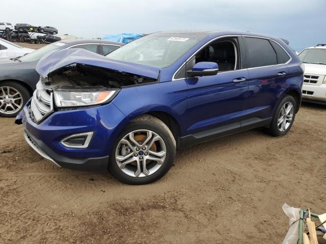 Image 1 of 2015 FORD EDGE TITANIUM 2015 with VIN 2FMTK4K86FBB13259