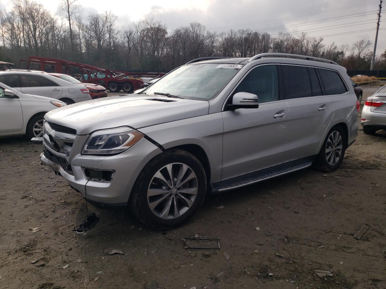 Image 1 of 2015 MERCEDES-BENZ GL 450 4MATIC 2015 with VIN 4JGDF6EEXFA453175