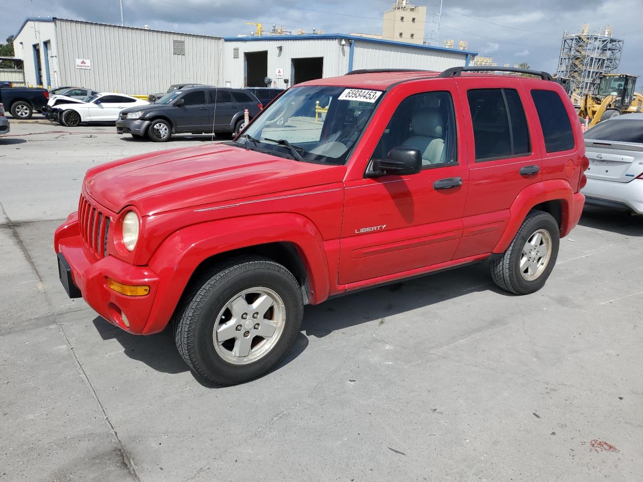 Image 1 of 2004 JEEP LIBERTY LIMITED 2004 with VIN 1J4GL58K34W139240