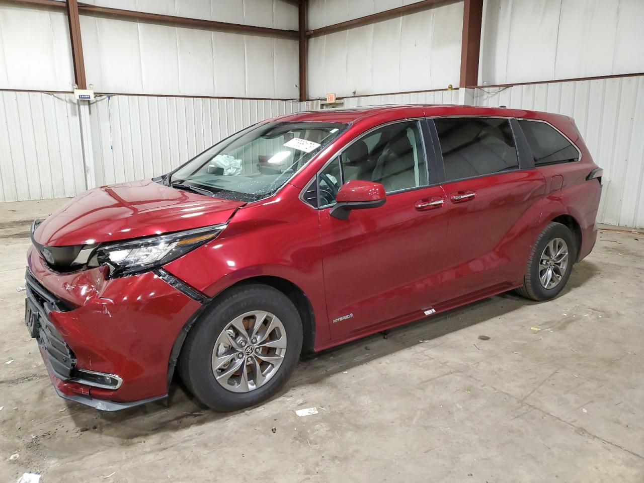 Obraz 1 z 2021 TOYOTA SIENNA XLE 2021 z VIN 5TDYRKEC4MS019726
