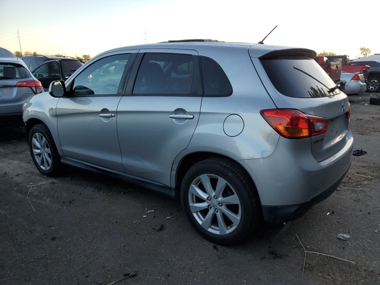 Image 2 of 2014 MITSUBISHI OUTLANDER SPORT ES 2014 with VIN 4A4AR3AU4EE008134
