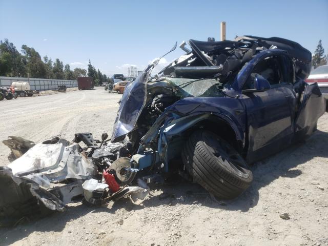 Изображение 2 2020 TESLA MODEL Y 2020 с VIN 5YJYGDEF2LF057065