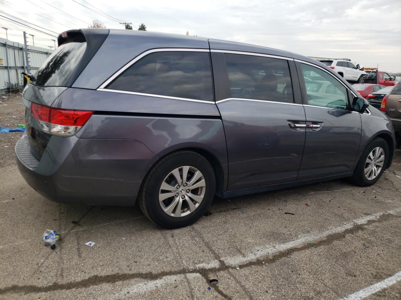 Image 3 of 2014 HONDA ODYSSEY EXL 2014 with VIN 5FNRL5H62EB080592