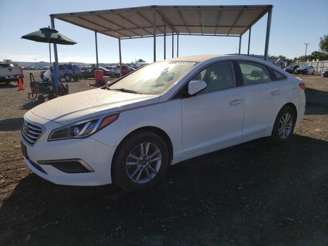 Image 1 of 2017 HYUNDAI SONATA SE 2017 with VIN 5NPE24AF4HH493920