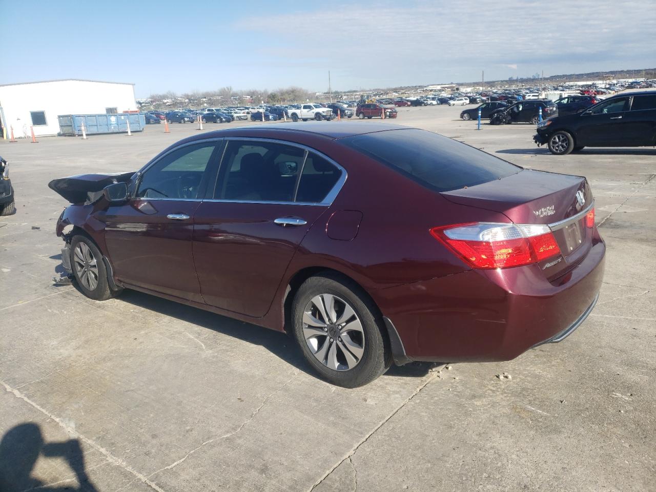 Image 2 of 2014 HONDA ACCORD LX 2014 with VIN 1HGCR2F36EA087938