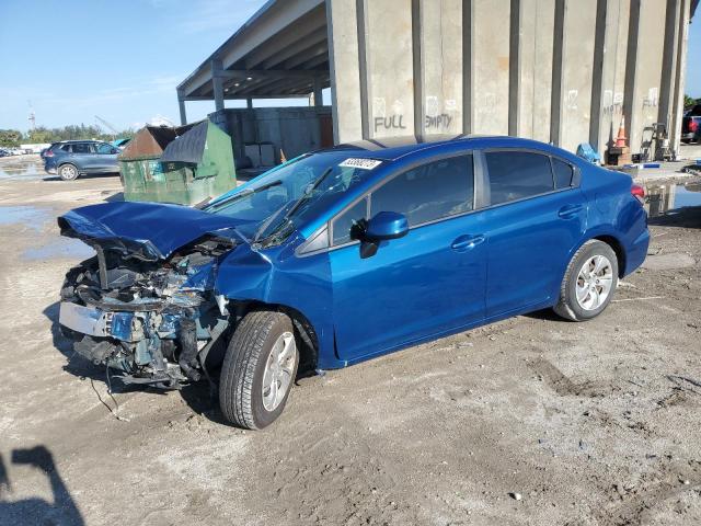 Image 1 of 2013 HONDA CIVIC LX 2013 with VIN 19XFB2F57DE208733