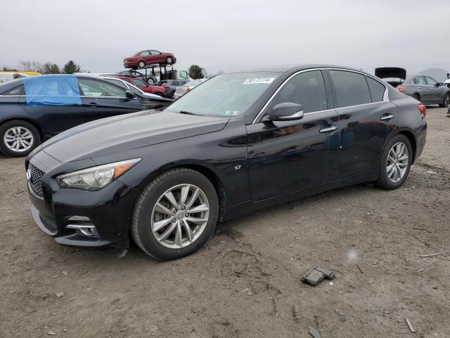 Image 1 of 2015 INFINITI Q50 BASE 2015 with VIN JN1BV7AR7FM421816