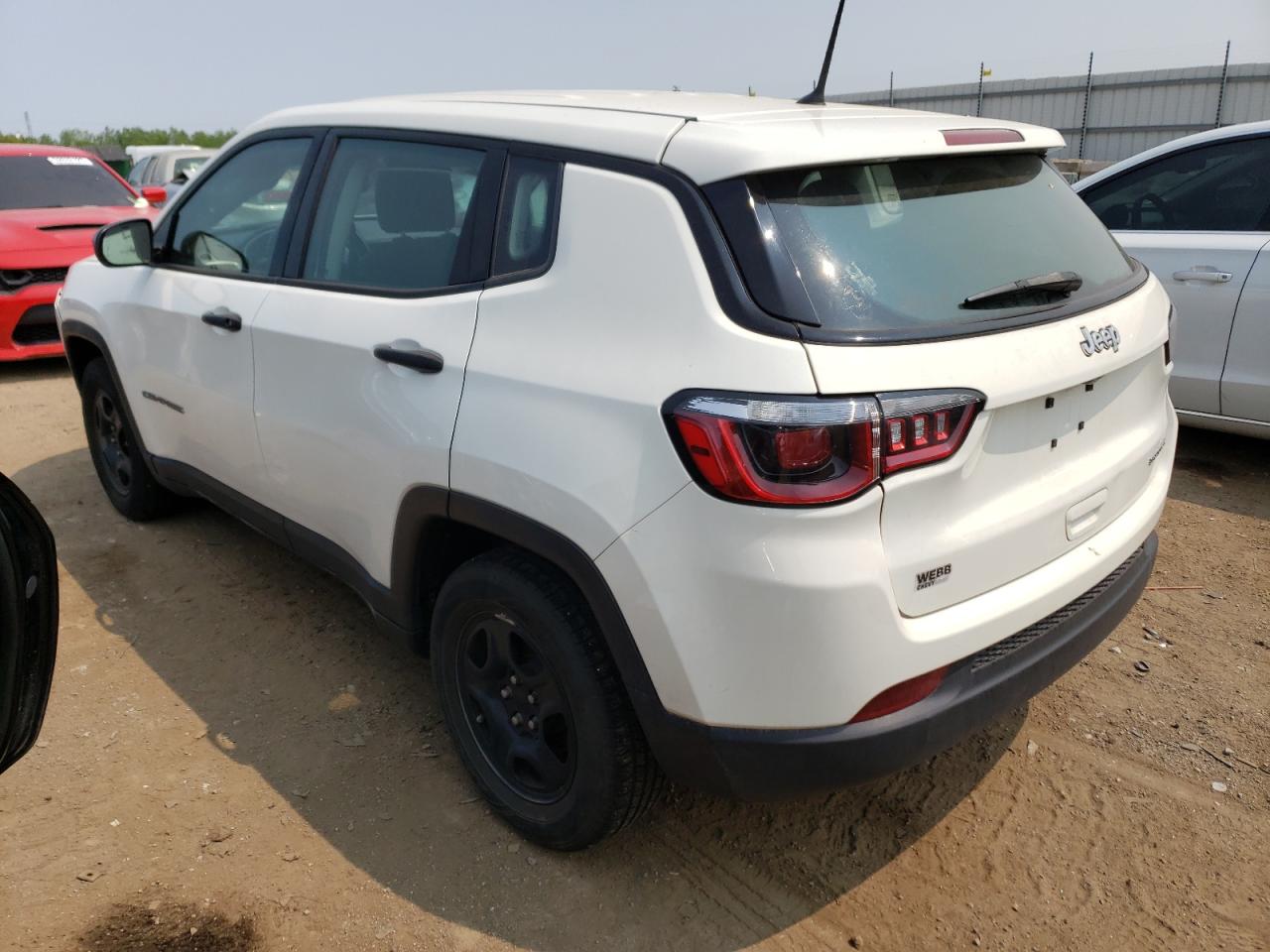 Obraz 2 z 2018 JEEP COMPASS SPORT 2018 z VIN 3C4NJCABXJT339289