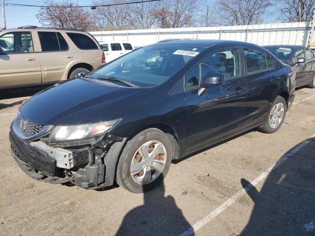 Image 1 of 2013 HONDA CIVIC LX 2013 with VIN 19XFB2F53DE064694