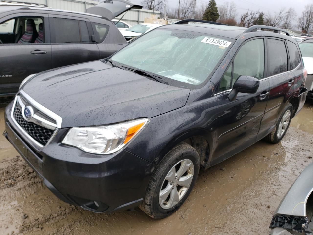 Image 1 of 2016 SUBARU FORESTER 2.5I LIMITED 2016 with VIN JF2SJAHC0GH533893