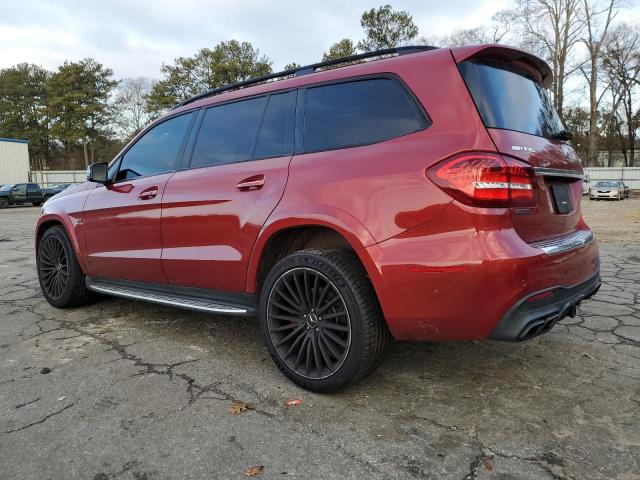 Image 2 of 2017 MERCEDES-BENZ GLS 63 AMG 4MATIC 2017 with VIN 4JGDF7FEXHA765486