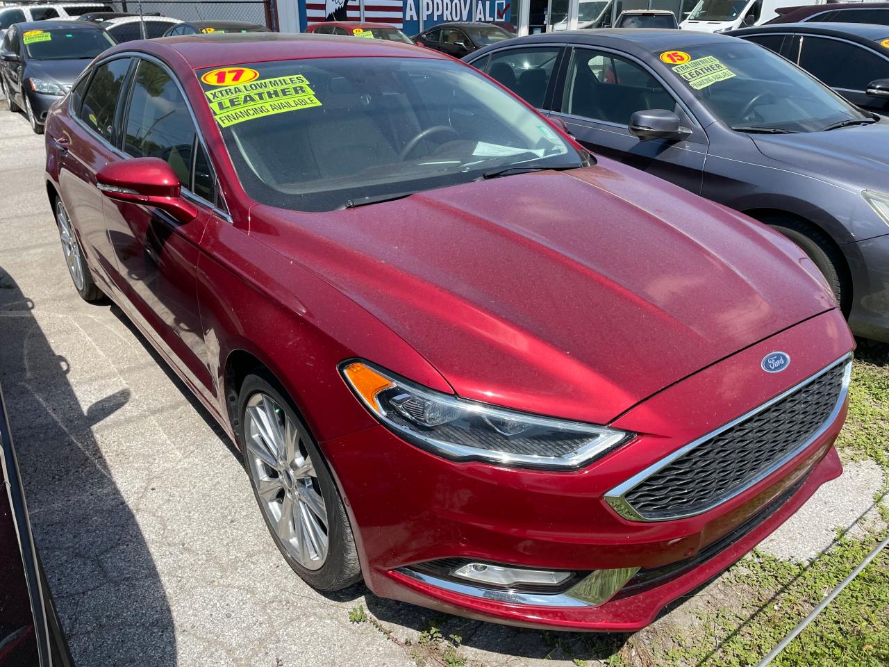 Изображение 1 2017 FORD FUSION TITANIUM 2017 с VIN 3FA6P0K96HR269719
