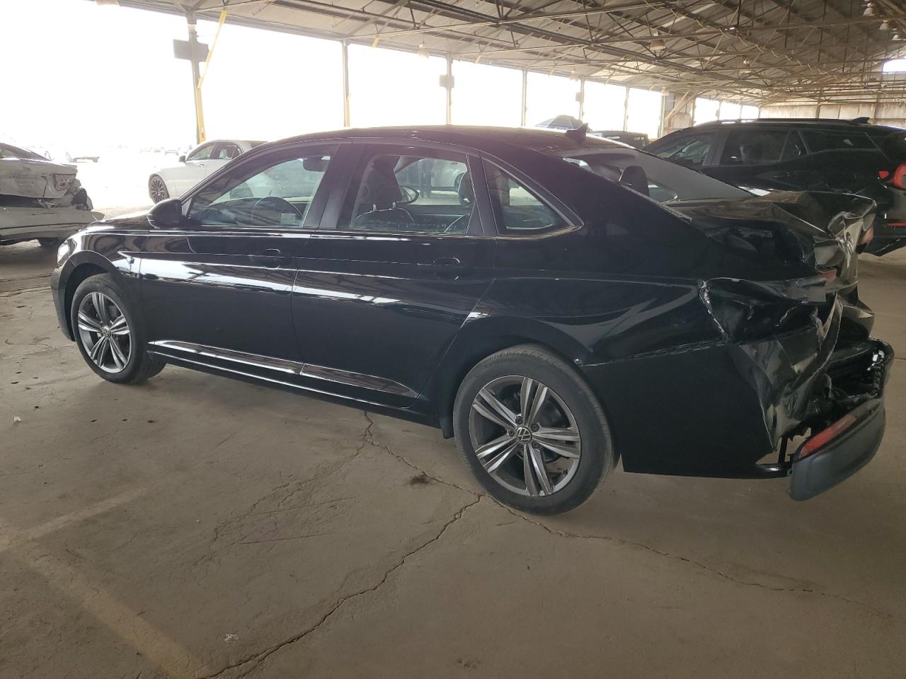 Image 2 of 2022 VOLKSWAGEN JETTA SE 2022 with VIN 3VW7M7BU8NM027041