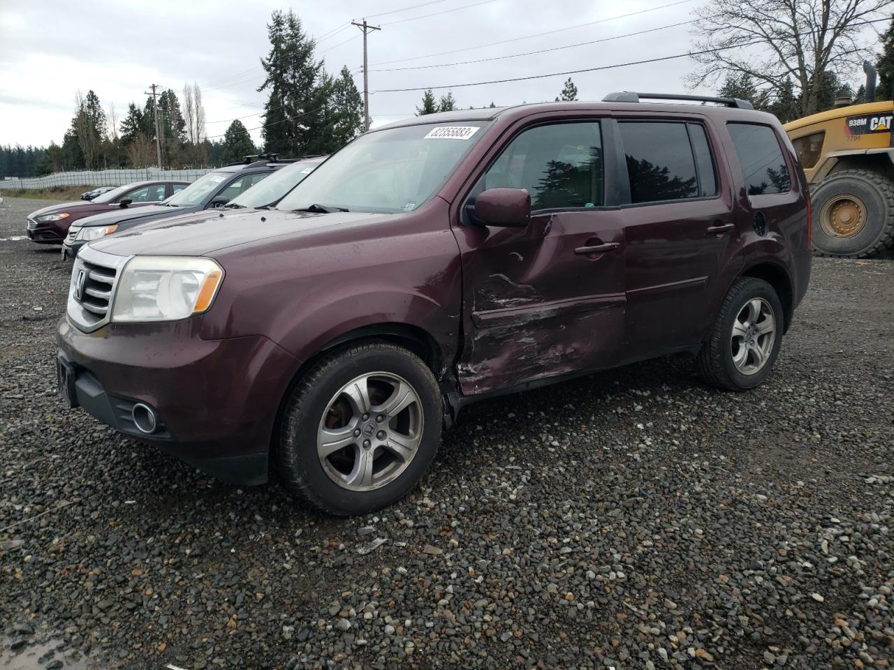 Изображение 2012 HONDA PILOT EXL 2012