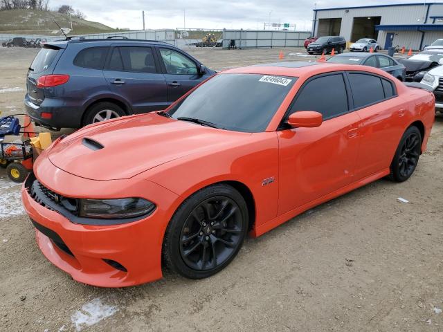 Image 1 of 2021 DODGE CHARGER SCAT PACK 2021 with VIN 2C3CDXGJ3MH524385