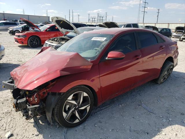 Obraz 1 z 2023 HYUNDAI ELANTRA SEL 2023 z VIN KMHLS4AG7PU573552