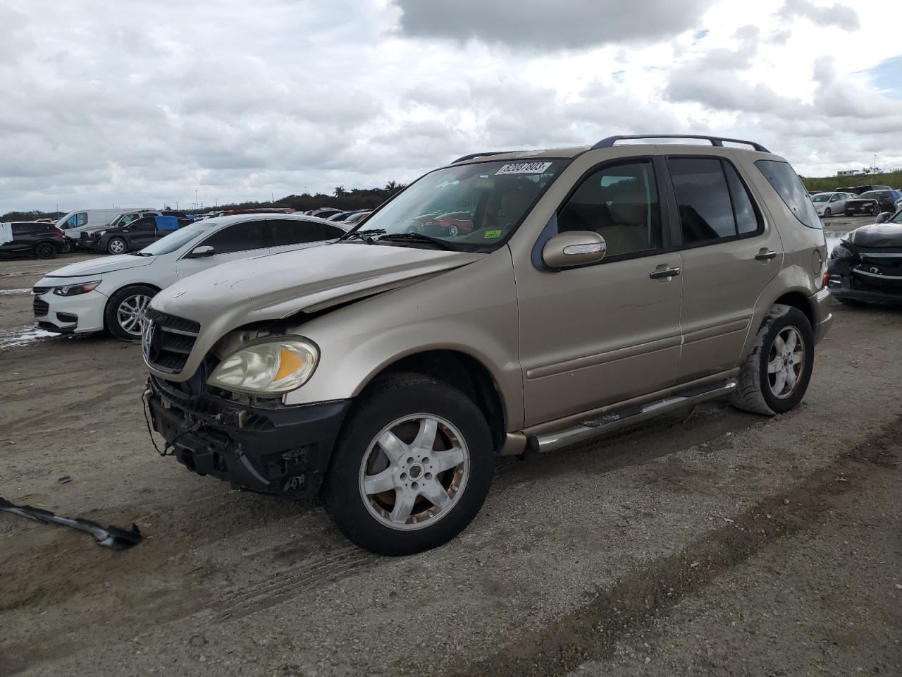Obraz 1 z 2002 MERCEDES-BENZ ML 500 2002 z VIN 4JGAB75E62A314238