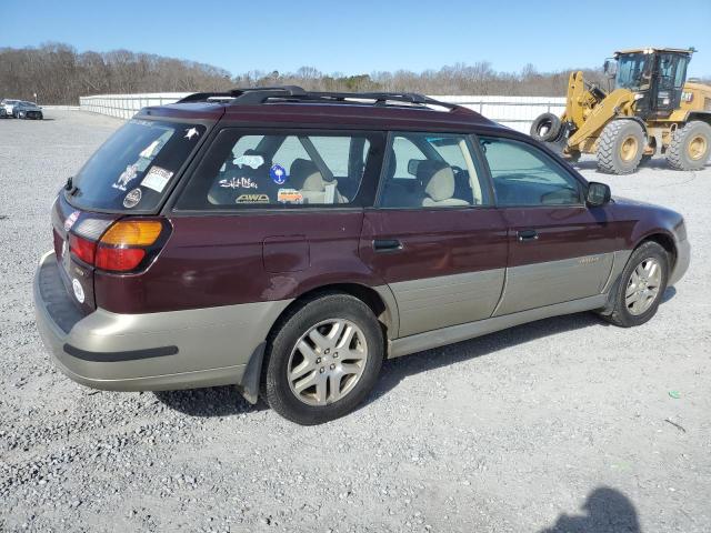 Изображение 3 2001 SUBARU LEGACY OUTBACK 2001 с VIN 4S3BH665217603550