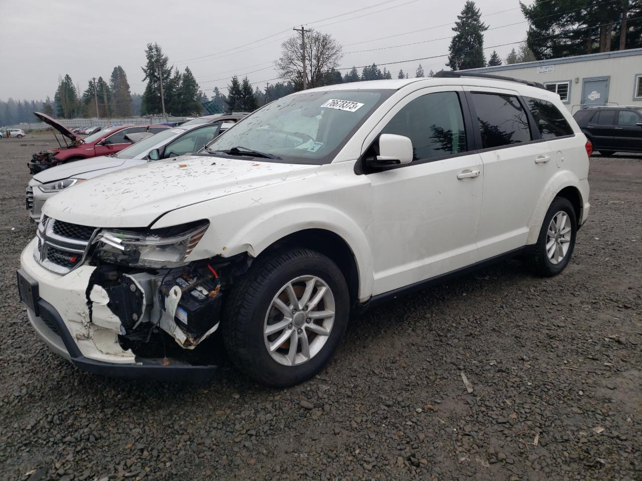 Изображение 1 2017 DODGE JOURNEY SXT 2017 с VIN 3C4PDCBB7HT622788