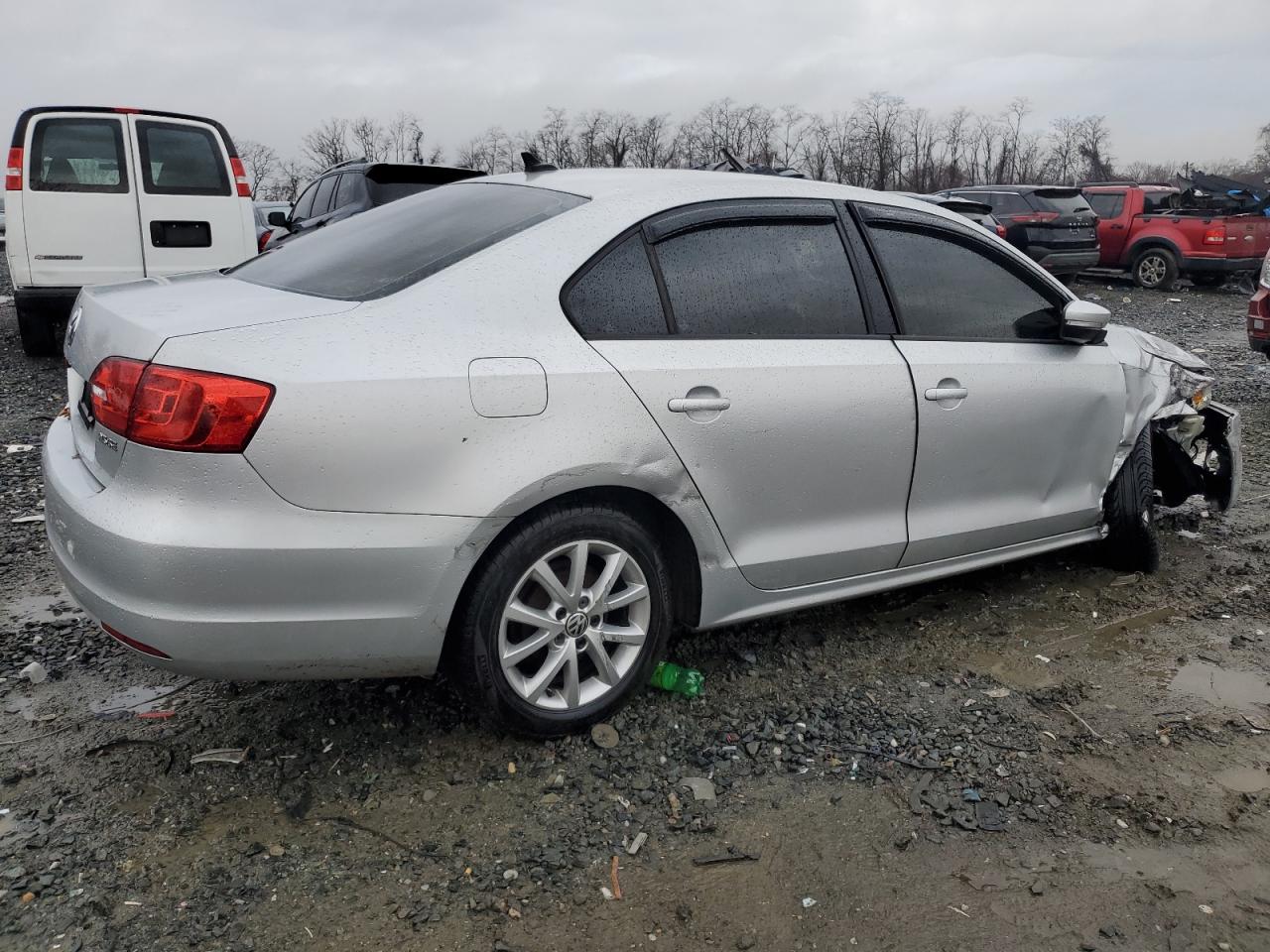 Image 3 of 2012 VOLKSWAGEN JETTA SE 2012 with VIN 3VWDP7AJXCM067121