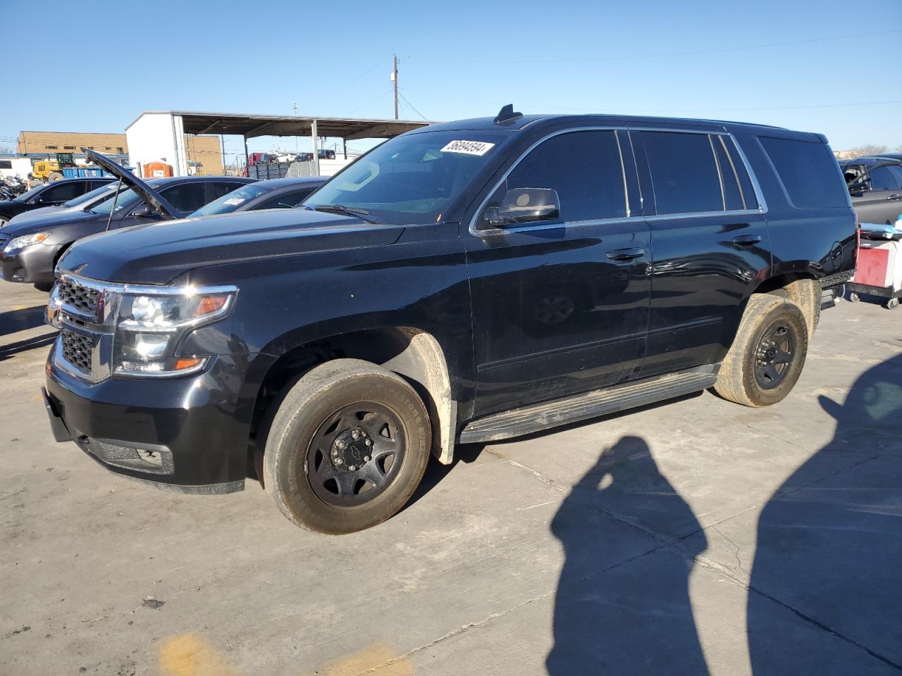 Image 1 of 2018 CHEVROLET TAHOE POLICE 2018 with VIN 1GNLCDEC0JR233394