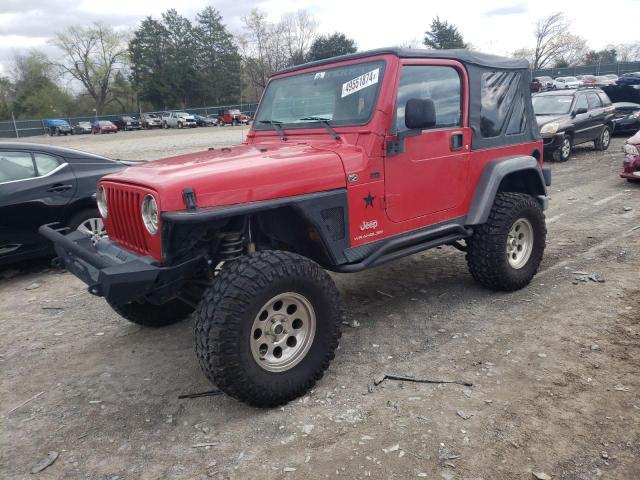 2004 JEEP WRANGLER X 2004 image