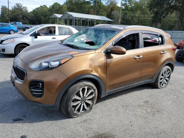 Image 1 of 2017 KIA SPORTAGE EX 2017 with VIN KNDPNCAC1H7144587