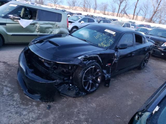 Image 1 of 2022 DODGE CHARGER SCAT PACK 2022 with VIN 2C3CDXGJ5NH244050