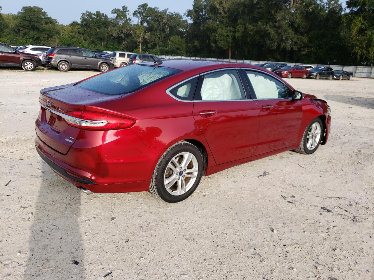Image 3 of 2018 FORD FUSION SE 2018 with VIN 3FA6P0HD6JR213443