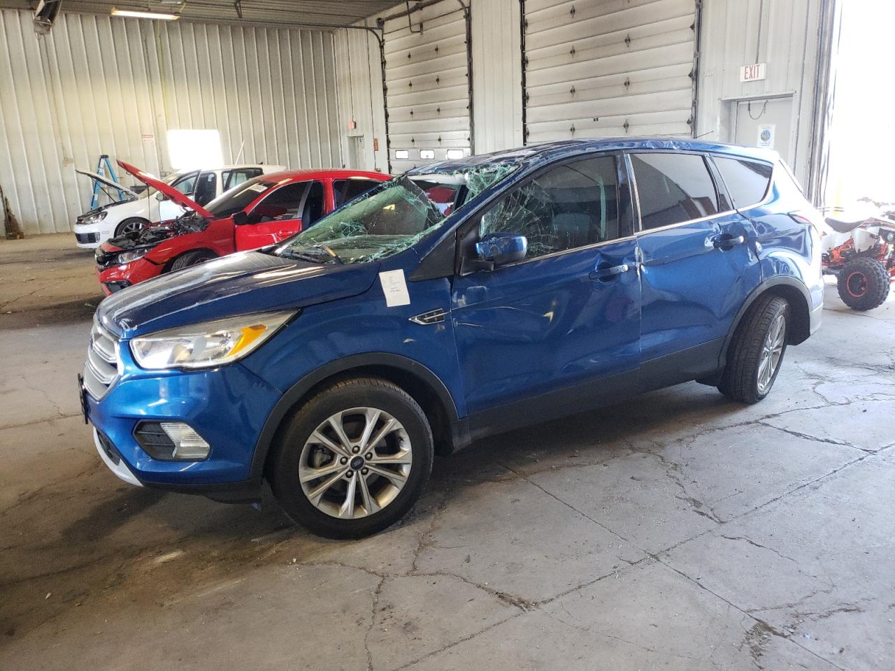 Image 1 of 2019 FORD ESCAPE SE 2019 with VIN 1FMCU0GD4KUB10549