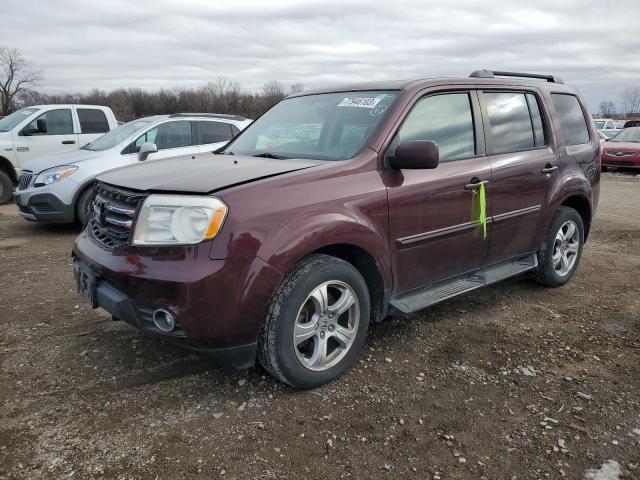 Image 1 of 2014 HONDA PILOT EXL 2014 with VIN 5FNYF4H5XEB022539
