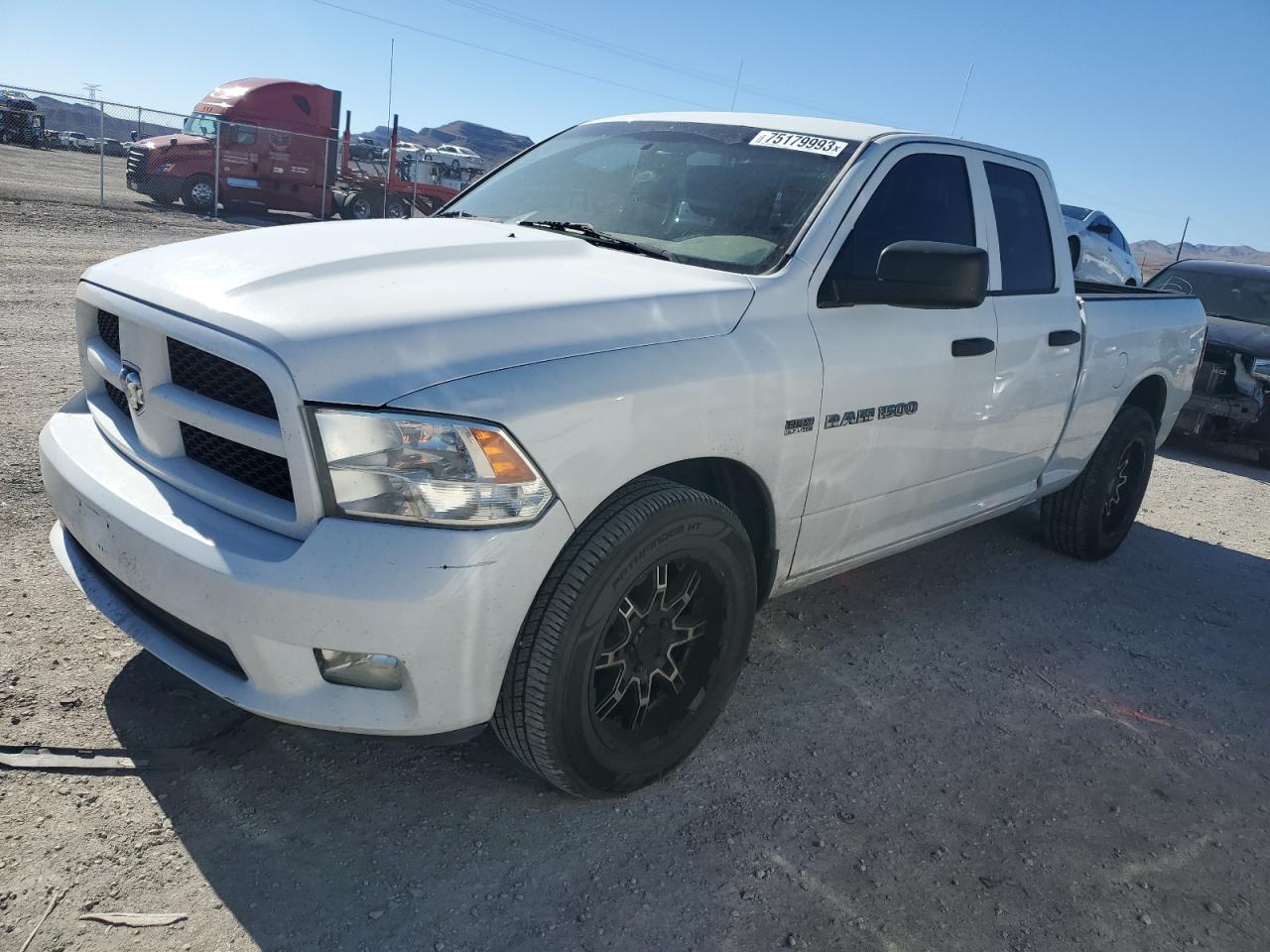 Изображение 1 2012 DODGE RAM 1500 ST 2012 с VIN 1C6RD6FT3CS307193