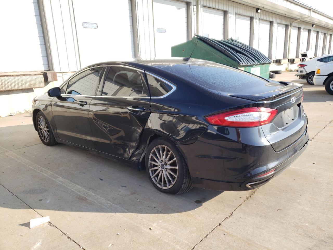 Image 2 of 2016 FORD FUSION TITANIUM 2016 with VIN 3FA6P0K94GR175398