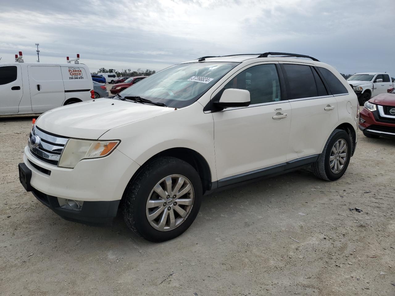 Image 1 of 2008 FORD EDGE LIMITED 2008 with VIN 2FMDK39C68BA16865