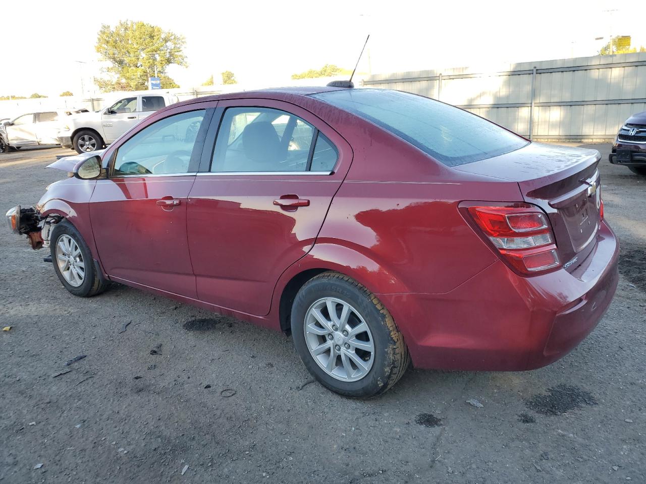 Image 2 of 2018 CHEVROLET SONIC LT 2018 with VIN 1G1JD5SH8J4140082