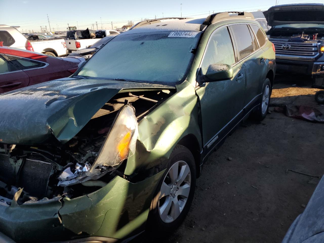Image 1 of 2011 SUBARU OUTBACK 2.5I PREMIUM 2011 with VIN 4S4BRCCCXB3355924