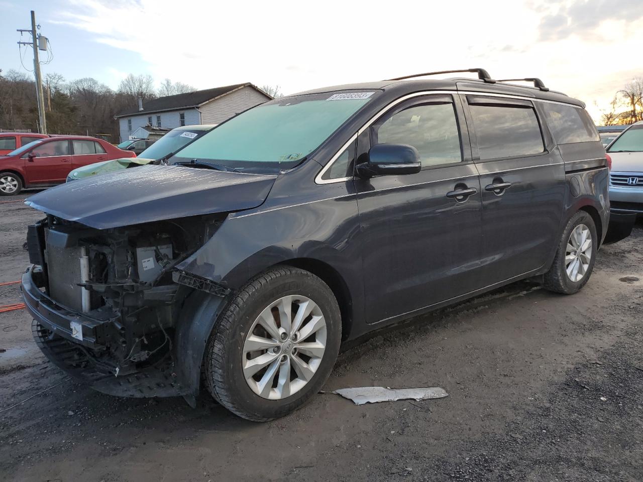 Изображение 1 2015 KIA SEDONA EX 2015 с VIN KNDMC5C1XF6020935