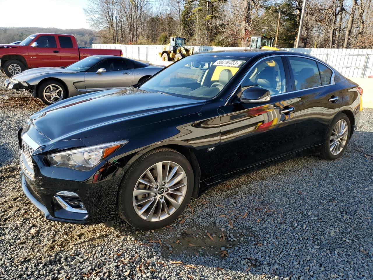 Image 1 of 2019 INFINITI Q50 LUXE 2019 with VIN JN1EV7AR8KM558092