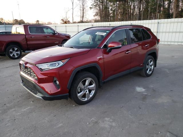 Image 1 of 2020 TOYOTA RAV4 LIMITED 2020 with VIN JTMD6RFV4LD002550