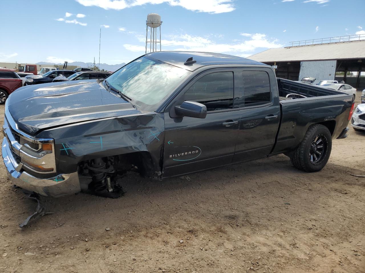 Image 1 of 2017 CHEVROLET SILVERADO K1500 LT 2017 with VIN 1GCVKREC2HZ390906