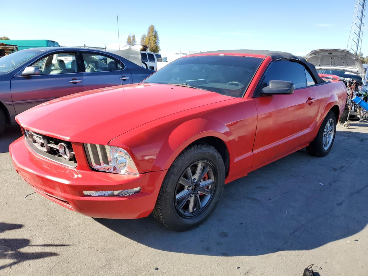 Image 1 of 2008 FORD MUSTANG  2008 with VIN 1ZVHT84N685134568