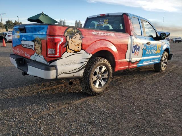Image 3 of 2016 FORD F150 SUPER CAB 2016 with VIN 1FTEX1CP5GKF25800