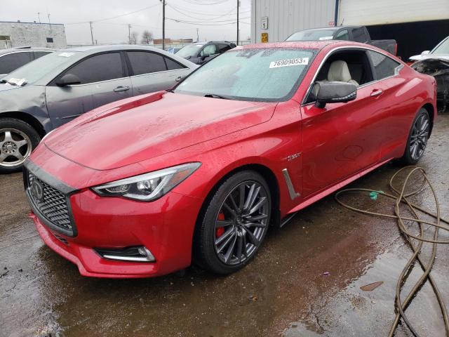 Image 1 of 2017 INFINITI Q60 RED SPORT 400 2017 with VIN JN1FV7EL3HM701565