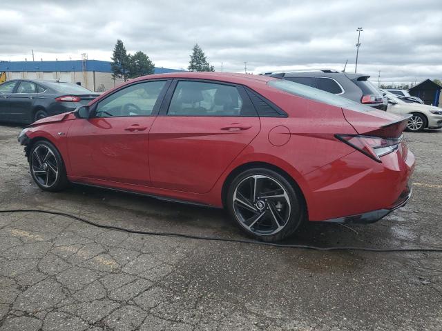 Изображение 2 2022 HYUNDAI ELANTRA N LINE 2022 с VIN KMHLR4AFXNU359820