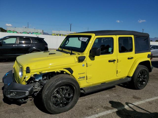 Изображение 1 2023 JEEP WRANGLER SAHARA 4XE 2023 с VIN 1C4JJXP64PW554489