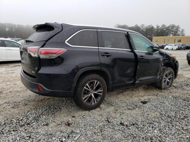 Image 3 of 2016 TOYOTA HIGHLANDER XLE 2016 with VIN 5TDKKRFH4GS120556