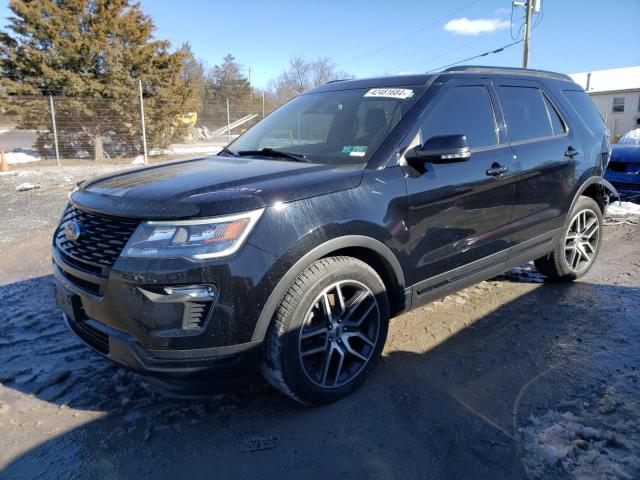 Image 1 of 2018 FORD EXPLORER SPORT 2018 with VIN 1FM5K8GT0JGC38563