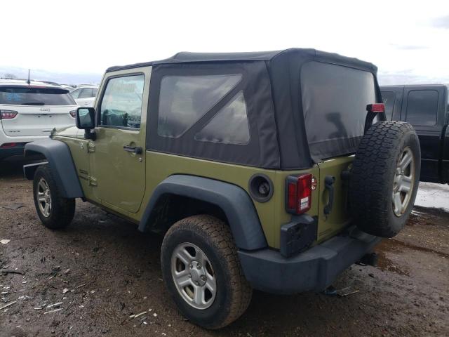 Image 2 of 2013 JEEP WRANGLER SPORT 2013 with VIN 1C4AJWAG1DL693083